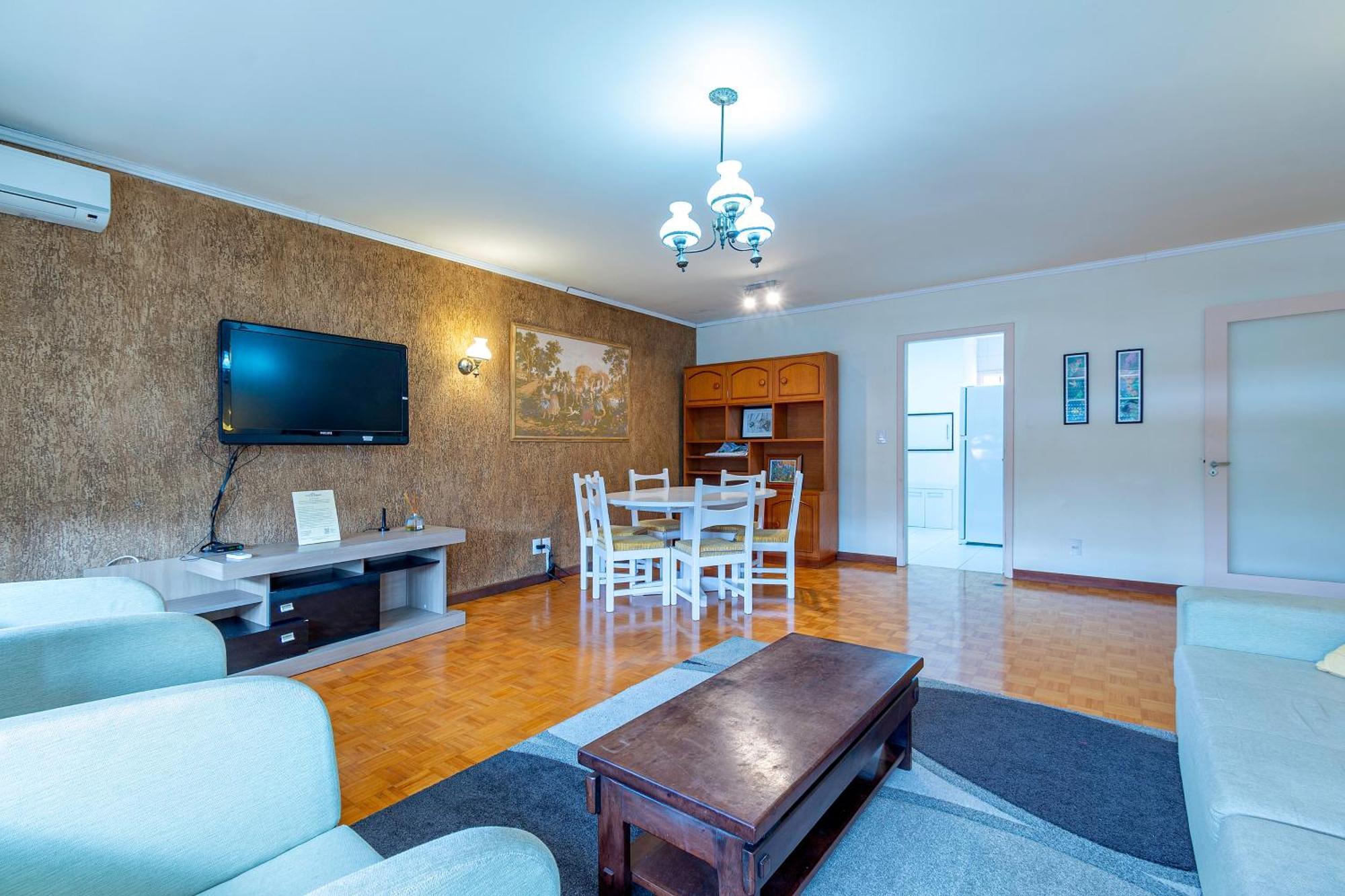 Amplo E Central Apartamento 3 Quartos Gramado Bagian luar foto